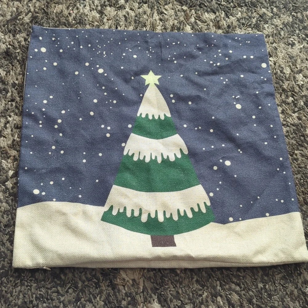 Christmas Tree Pillow Covers Set Of 2
